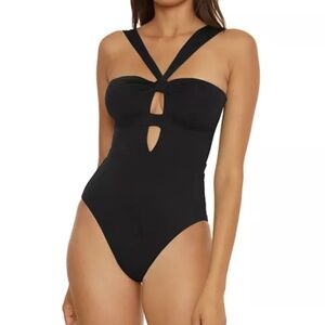 BECCA® by Rebecca Virtue Color Code Rylie Convertible Bandeau One Piece Swimsuit